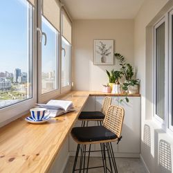Стул барный Vetle Flat, ротанг