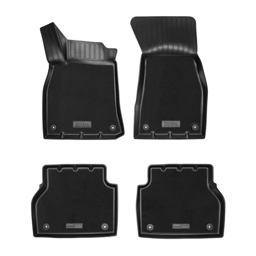 Ковры в салон Norplast/Unidec для Audi A6 в кузове C8:4Н (2018-), Черный, арт.NPA10-C05-410-CM