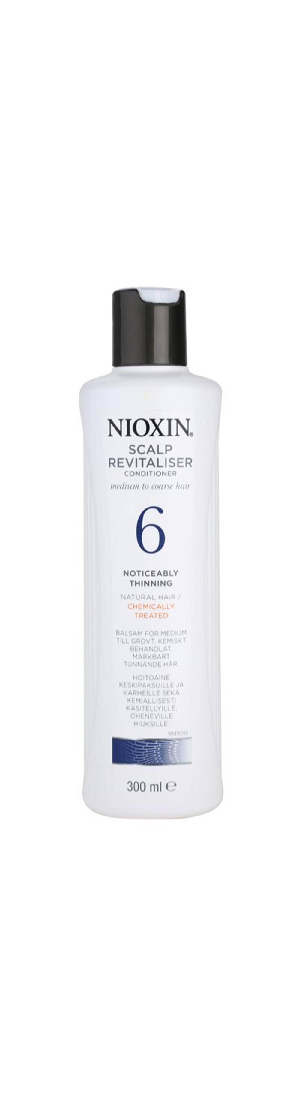Nioxin System 6 Scalp Revitaliser - легкий кондиционер для сильного выпадения нормальных и густых натуральных волос и после химического ухода /   300  ml  / GTIN 3614227274600