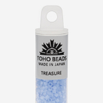 Японский бисер TOHO Treasure (№146F), жемчужный матовый