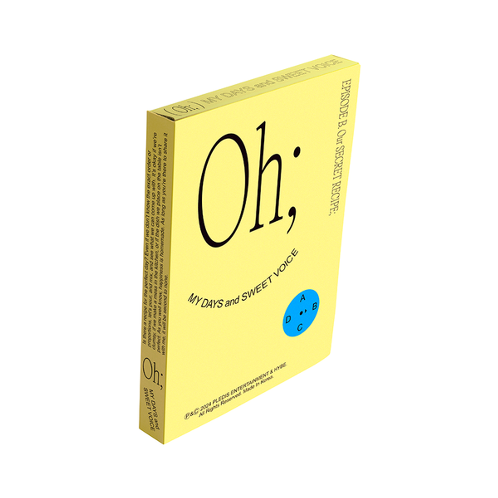 Фотобук SEVENTEEN (S.COUPS & WONWOO & DK) - [SEVENTEEN Episode : Oh, My Days and Sweet Voice B]