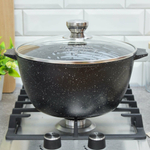 Кастрюля 5л Гранит black Induction Pro