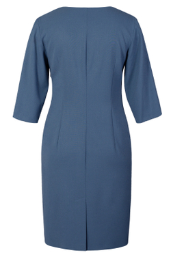 Платье женское 1697ЮП, Голуб-серый #175ГС051697ЮП