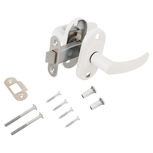 Защелка Д-град  ОМЕГА ЗЩ2.04 белый  с/руч    / 7211