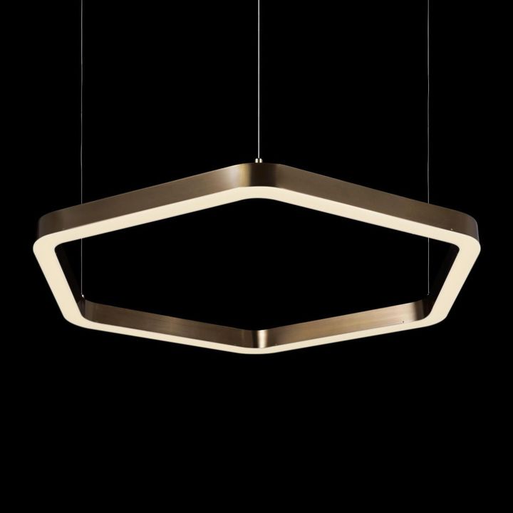 Подвесной светодиодный светильник Loft IT Titanium 10243M Gold