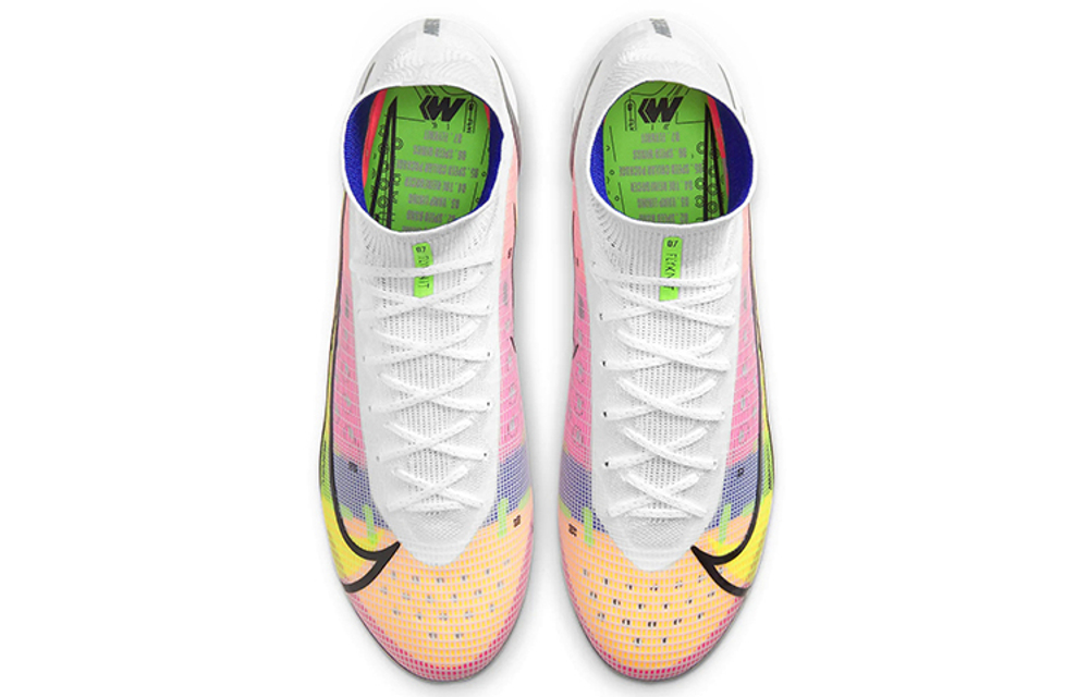 Кроссовки Nike Mercurial Superfly 8 14 Fg "White Multicolor"