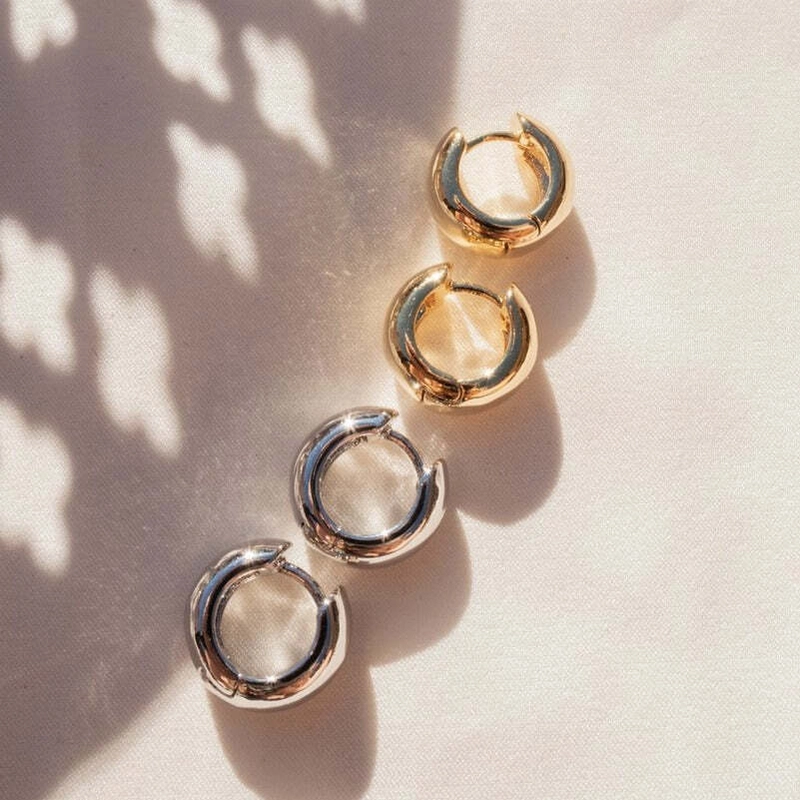 Серьги-кольца Мирабелла – Золото