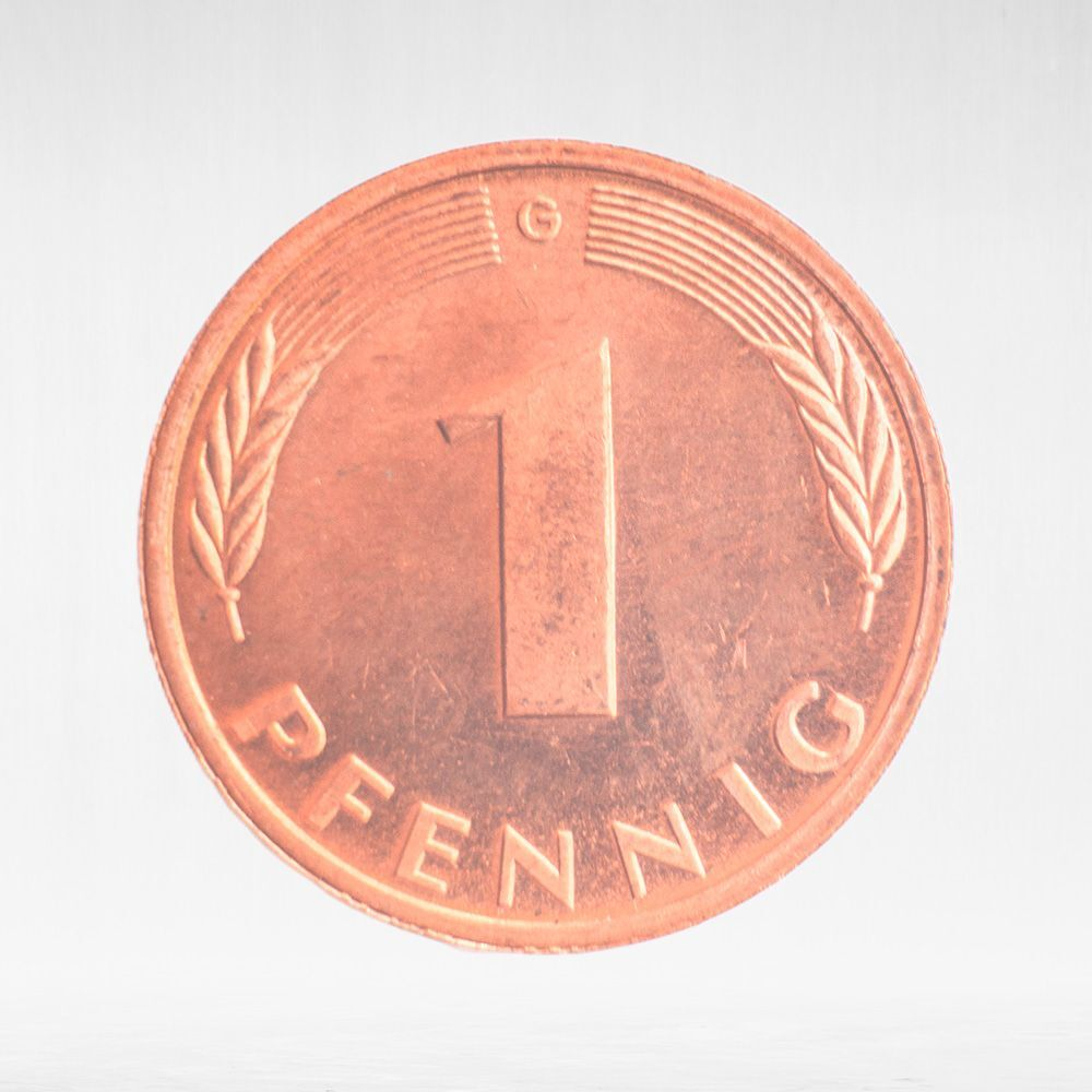 Germany, 1 Pfennig, 1998, (Karlsruhe Mint - "G"), XF