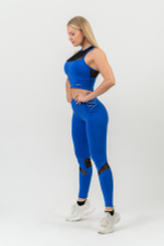 Топ FIT ACTIVEWEAR PADDED SPORTS BRA 437 Синий