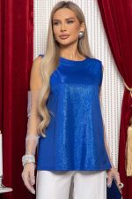 Блуза Сапфир (синяя) Б14849-25М LT Collection