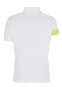 Теннисное поло EA7 Man Jersey Polo Shirt - White
