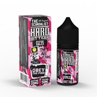 Купить The Scandalist Hardhitters Salt 30 мл - Obey The Pink (20 мг)