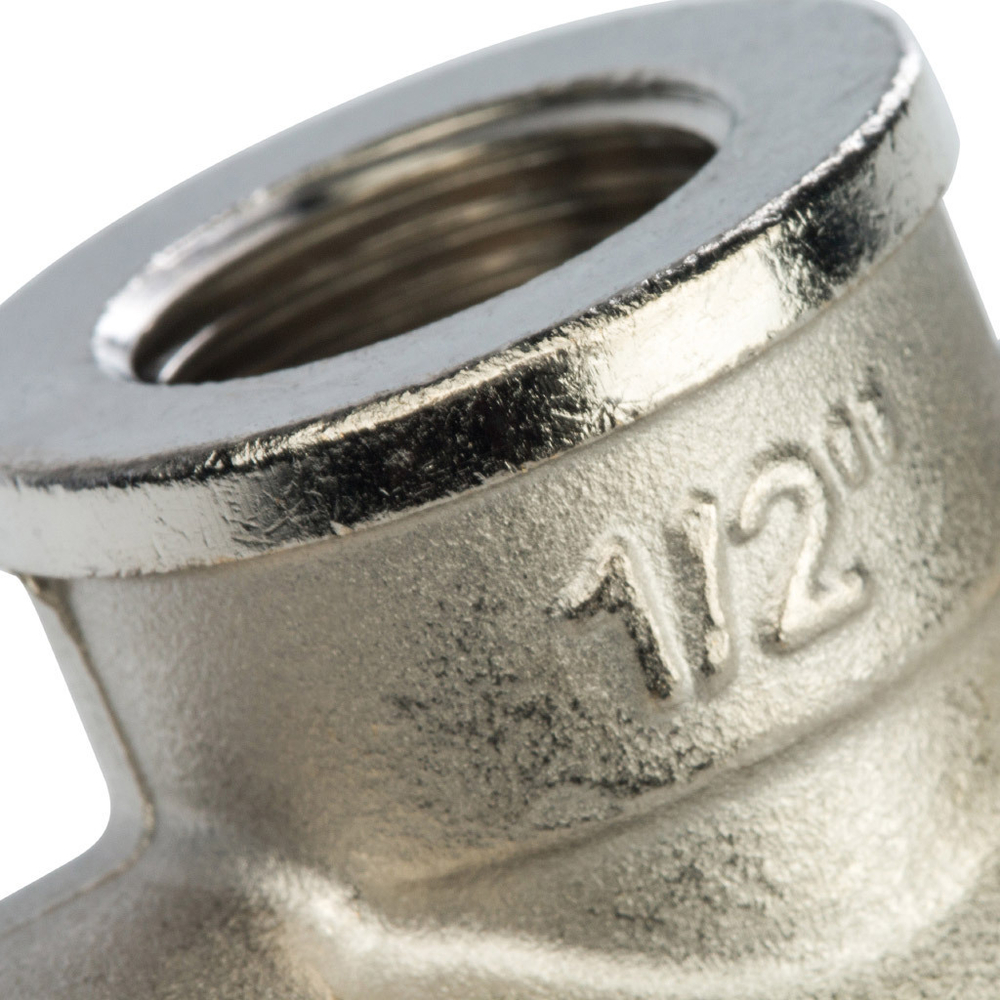 Тройник переходной STOUT ВВ 1"Х1/2"Х1" никель