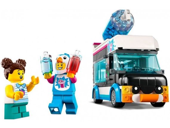 Lego konstruktor City 60384 Penguin Slushy Van
