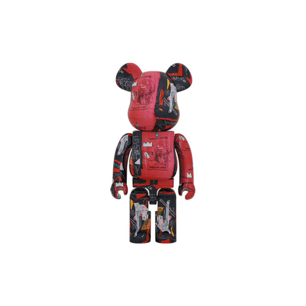 Дизайнерские игрушки BE@RBRICK Andy Warhol x JEAN MICHEL BASQUIAT, X