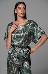 Пижама Mia-Amore 4846 "Carmina" изумрудный