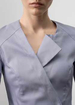 Медицинский жакет с двойным рукавом