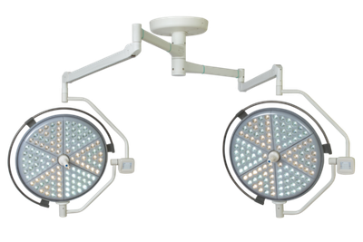 Потолочный двухблочный светодиодный операционный светильник Паналед-160/160