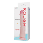 Реалистичный вибромассажер 22см на присоске Baile BW-008068A