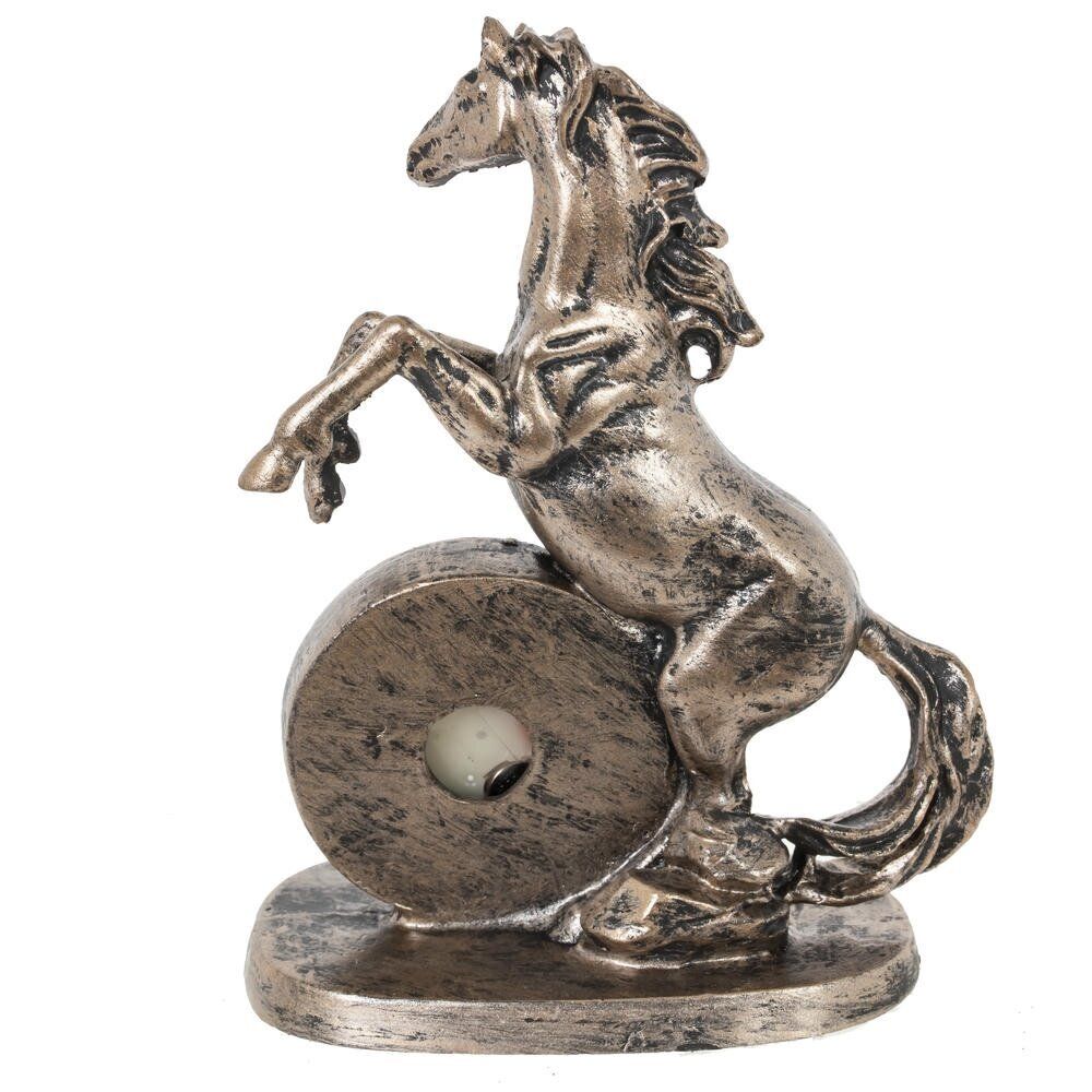 GAEM Фигурка декоративная "Лошадь" с часами (LR41x1), L8,5 W5 H12 см