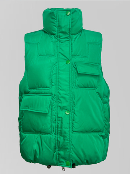 Жилетка Qiuanzhidu D29013 с карманом сзади