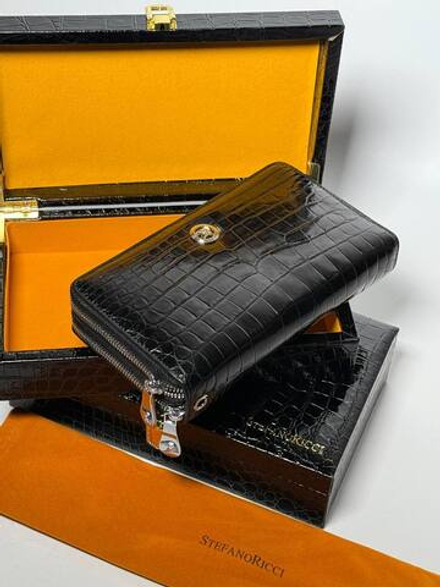 Портмоне Stefano Ricci из кожи крокодила