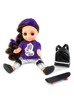 Кукла Ася "Экстремальные приключения" плстм. 26см (Весна)