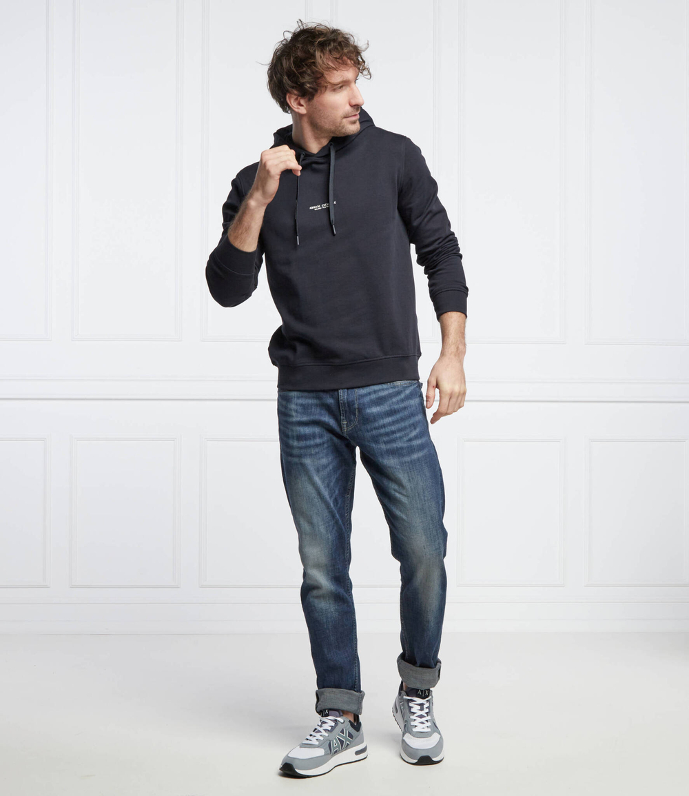 Худи Armani Exchange - темно-синий(8NZM94 ZJKRZ)