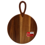 Блюдо акация, кругл, 25х35х2 см, с ручкой, Катунь, GR-PL-02