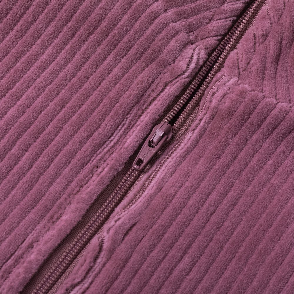 Толстовка Ymkashix Puff велюровая пыльно-лиловая