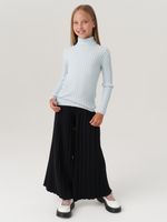 Джемпер водолазка для девочки AT274 голубой