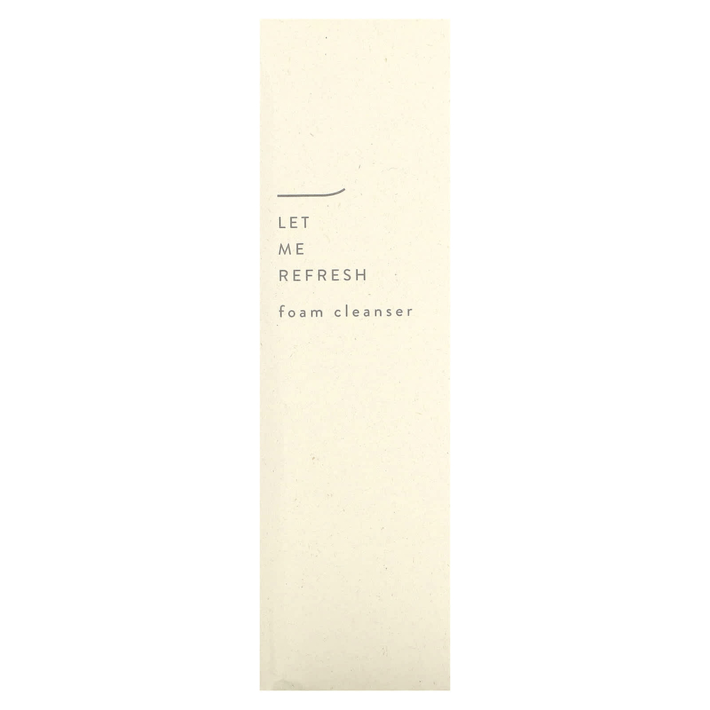 Sioris, Очищающая пенка Let Me Refresh, 120 мл (4,05 жидк. унц.)