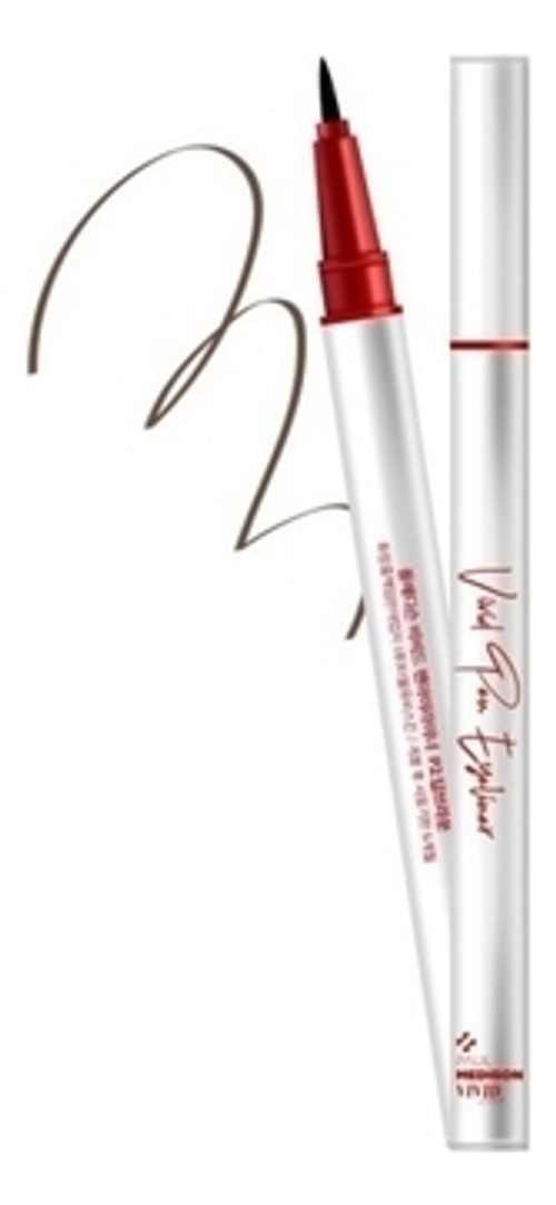 PAUL MEDISON Подводка для глаз - Vivid Pen Eyeliner Deep Brown 0,5г