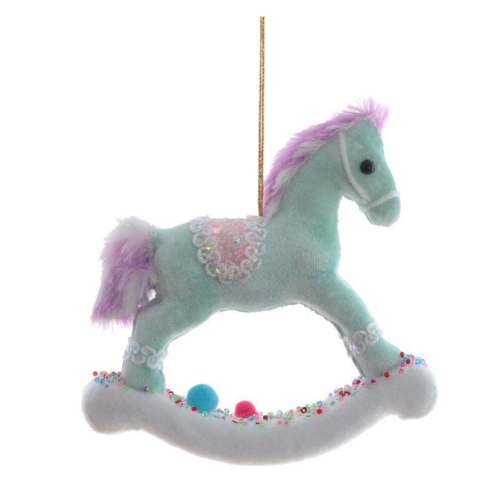GAEM Изделие декоративное подвесное "Лошадка", L15 W3 H14 см, 3в.