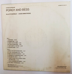 Винтажная виниловая пластинка George Gershwin Ella Fitzgerald Louis Armstrong Porgy And Bess (СССР 1991)