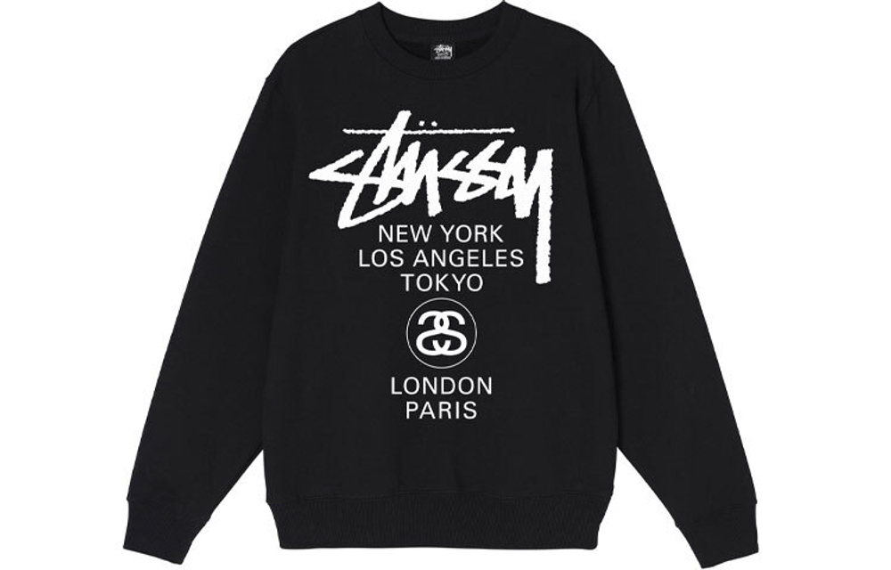 Толстовки Stussy World Tour Logo, 3913658