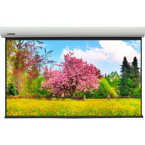 Моторизированный экран Lumien Master Large Control 357x610 см (272) Matte White FiberGlass (LMLC-100117 / LMLC-100117A), Сталь