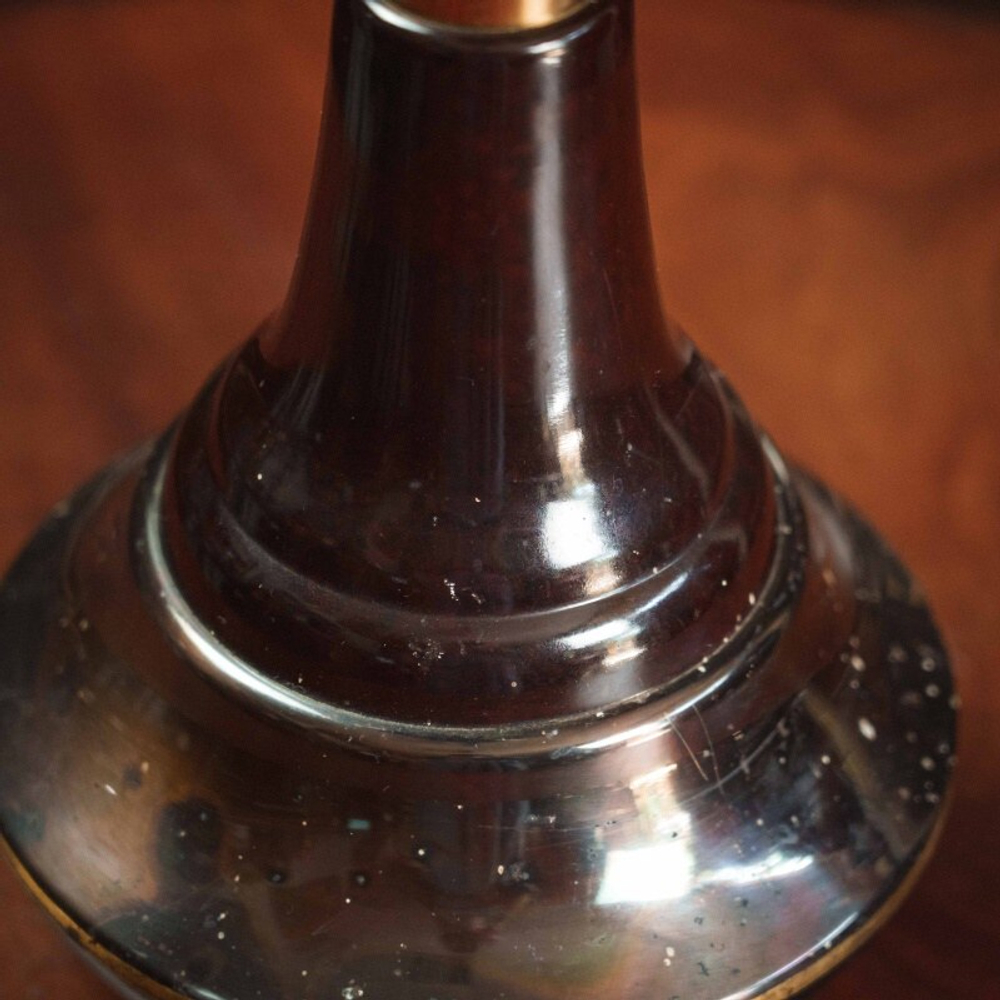 Винтажная напольная пепельница с крышкой