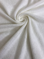 Трикотаж хлопок, белый махра, хб/пэ VT