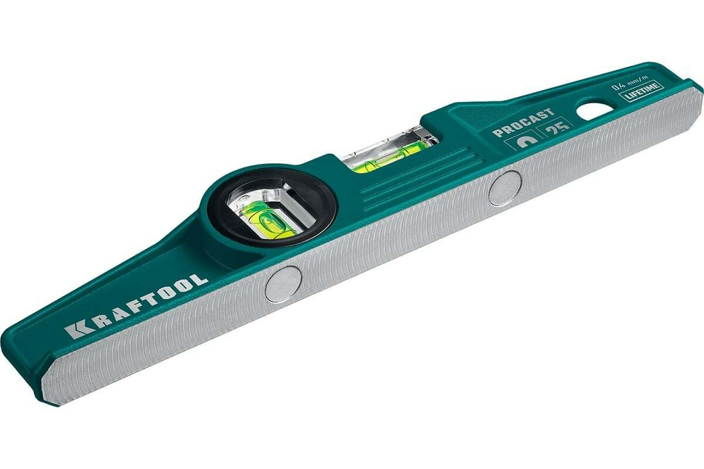 KRAFTOOL  PROCAST-M 250 мм, Магнитный литой уровень (34717-025)