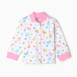 Кофточка А.70-6 КТ, белый/совушки, р. 62см 9799736