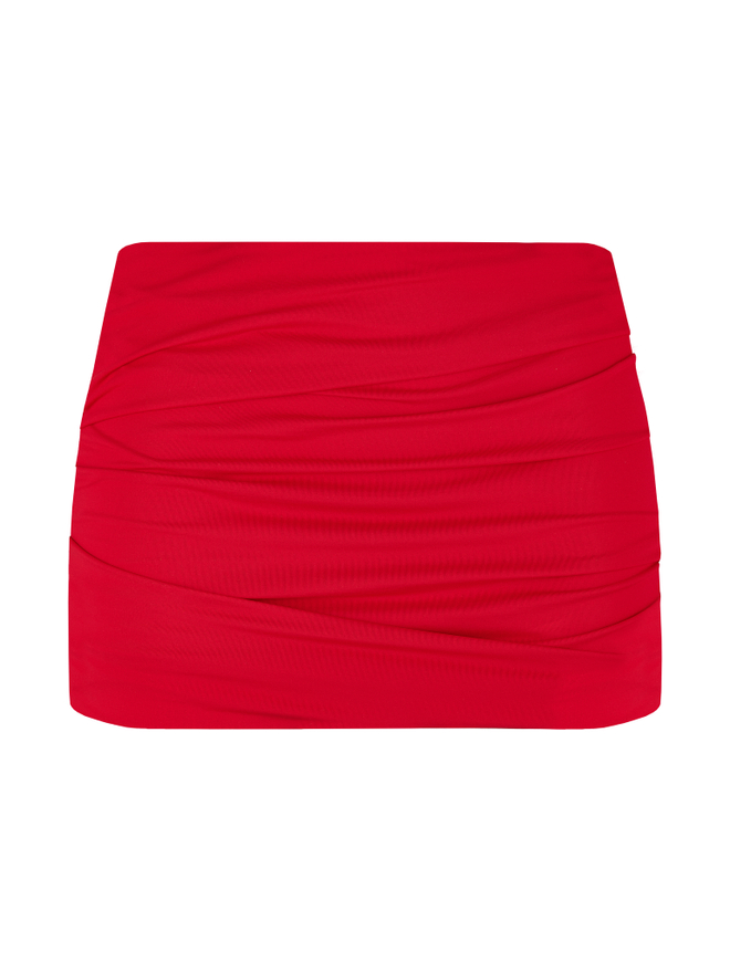 Skirt swim soft — Royal red