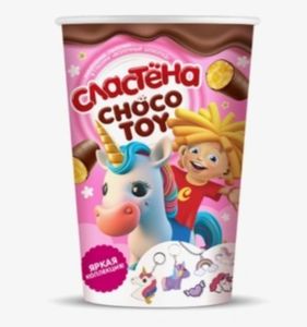 Кукурузные палочки Сластёна яркая коллекция в глазури молочный шоколад, 100 г