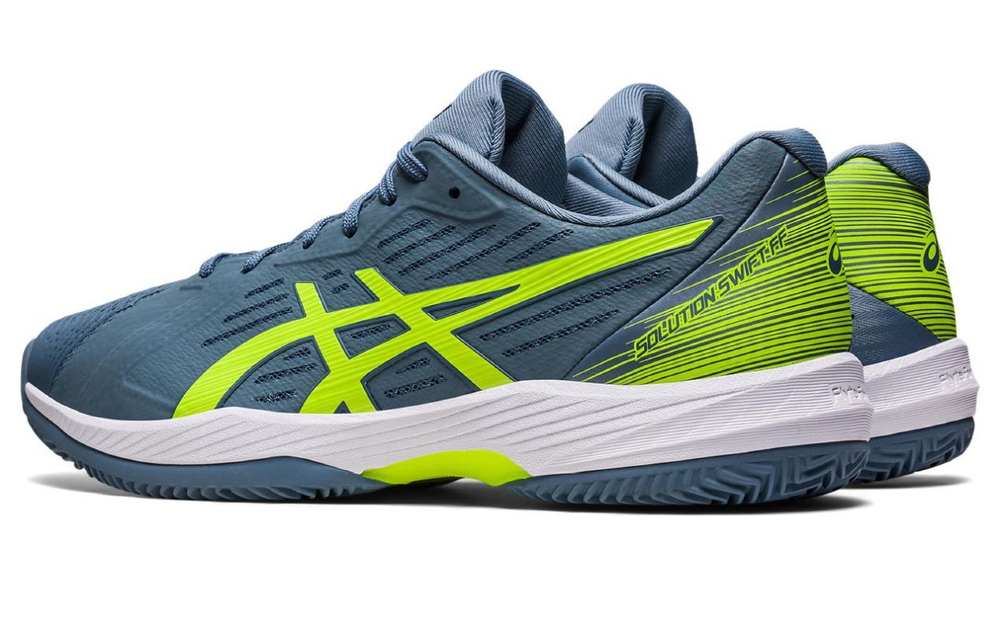 Мужские кроссовки теннисные Asics Solution Swift FF Clay - небесный, зеленый