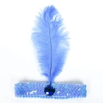 Карнавальный аксессуар полоска на волосы «Леди чарльстон», микс цветов