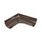 Угол желоба внутренний ф125-90гр (RAL 8017-коричневый шоколад)