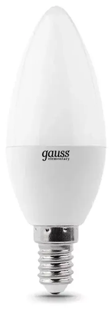 Лампа Gauss LED Elementary Свеча 12W E14 920Im 4100K 33122