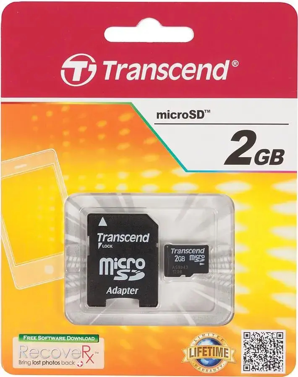 Карта памяти Transcend microSD 2 Gb (TS2GUSD)
