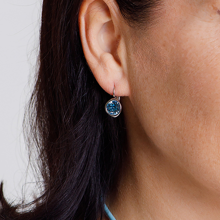 Серьги Fiore Luna Royal Blue Delite A1911.23 BL/S