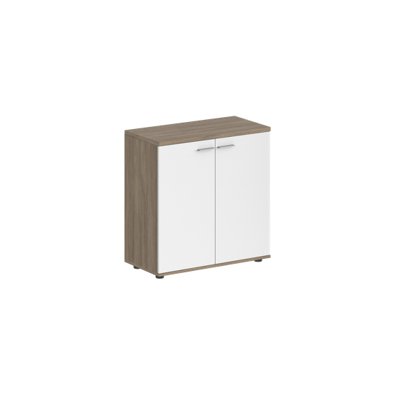 Шкаф низкий Сигма 800х400х825, 2-х дв., з.ст ЛДСП
